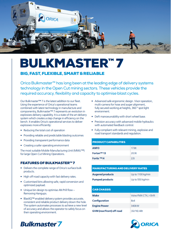 Bulkmaster 7 Flyer