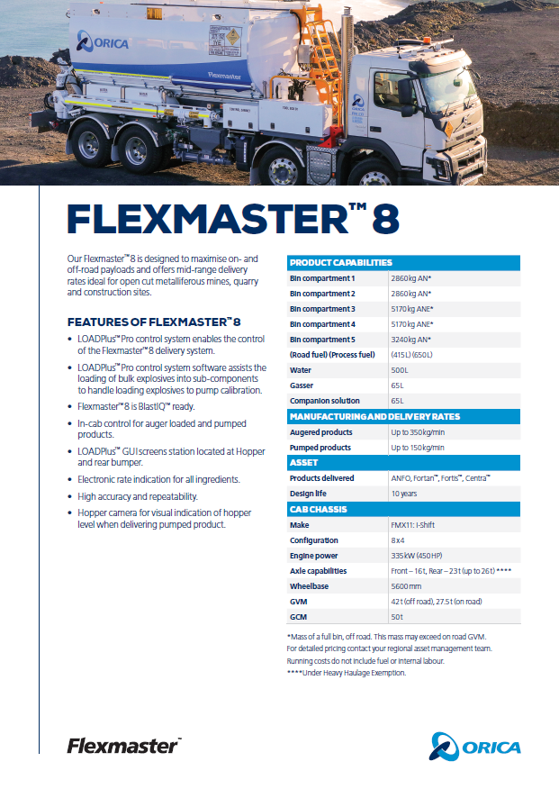 Flexmaster8 A4 Flyer