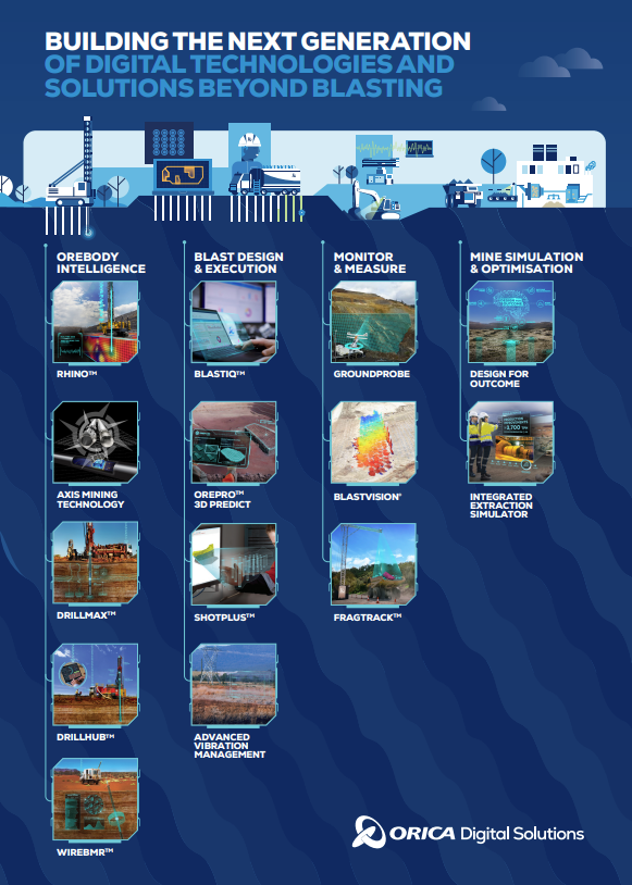 Orica Digital Solutions Overview A4 Flyer