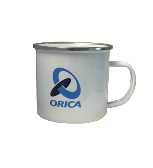 Orica Enamel Mug - Limited Stock Available