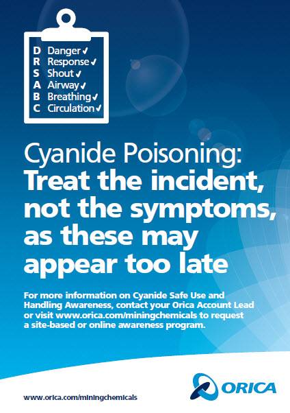 Mining Chemicals Cyanide Safety Action Poster 3