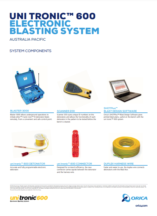 uni tronic 600 Product Poster