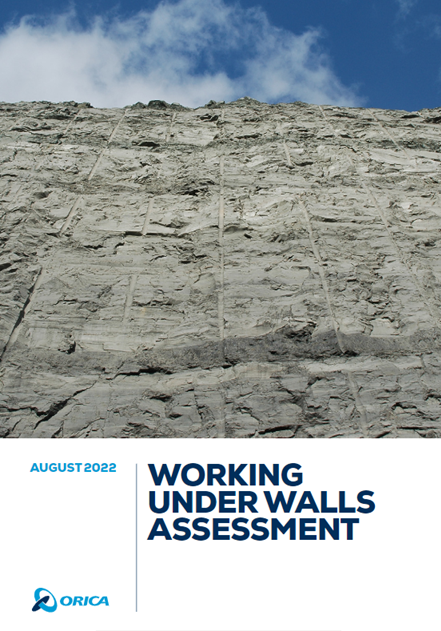 Working Under Walls Assessment Pocket Guide
