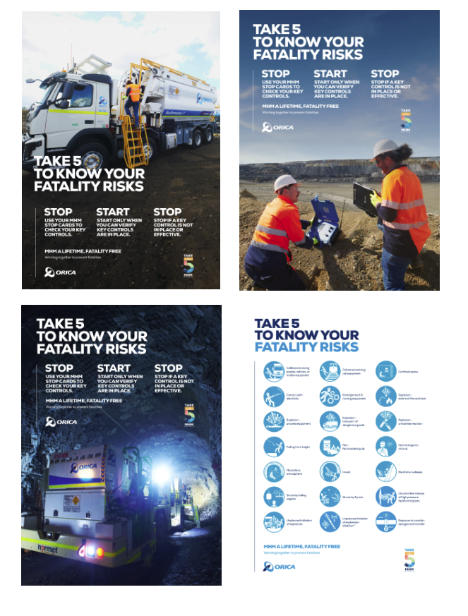 Orica Take 5-MHM Posters (A2)