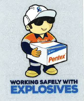 Pentex Reflective Sticker