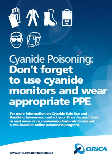 Mining Chemicals Cyanide Safety Action Poster 1