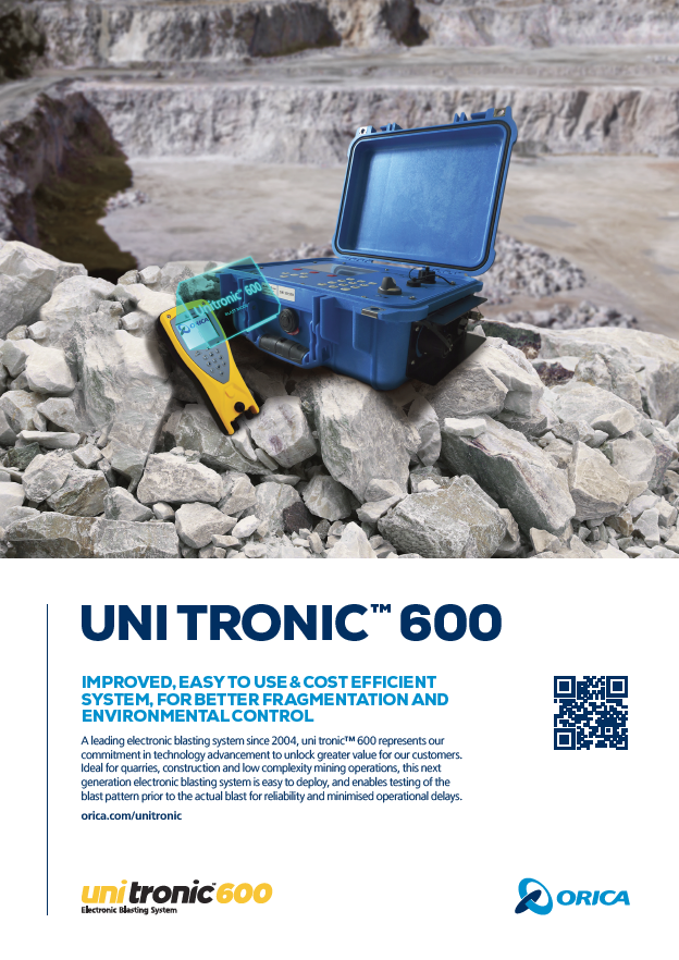 Orica Unitronic600 A4 Flyer